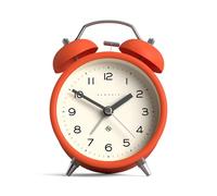 NEWGATE® Charlie Bell Echo réveil | Version Moderne de l’Horloge Classique à Cloche jumelle | L’Orange | Chiffres faciles à Lire | Idéal pour Chevet, Bureau ou étagère | Accessoire de Chambre