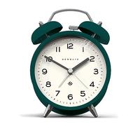 NEWGATE® Charlie Bell Echo réveil | Version Moderne de l’Horloge Classique à Cloche jumelle | Vert Eden | Chiffres faciles à Lire | Idéal pour Chevet, Bureau ou étagère | Accessoire de Chambre
