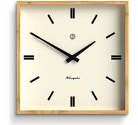 Newgate Fiji Wall Clock en bambou - Lignes grasses