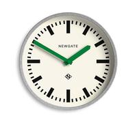 NEWGATE® The Luggage Horloge Murale en métal - Horloge de Gare Design - Parfaite comme Horloge de Cuisine - Horloge de Bureau - Horloge rétro - Horloge en métal - Boîtier galvanisé/Aiguilles Vert