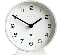 Newgate M Mantel Echo Clock in Pebble White