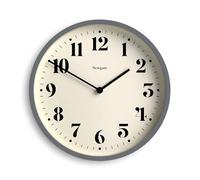 NEWGATE® Number Four Theatre Horloge Murale | Horloge Ronde Moderne | 30cm | Marine Nationale | Numéros décoratifs | Idéal pour la Cuisine, Le Salon ou Le Bureau