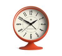 NEWGATE® Spheric réveil | Design rétro emblématique du dôme | Finition caoutchoutée Douce Orange | Idéal pour Chevet, Bureau ou étagère | Accessoire de Chambre