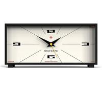 NEWGATE® Horloge de cheminée silencieuse 13,5 x 28 x 7,5 cm (Noir/Creme)