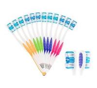 Newgen Medicals 12 brosses à dents 4 couleurs - Adultes - Poils durs