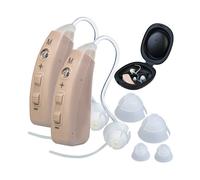 Newgen Medicals 2 amplificateurs de son numériques 43 dB contour d'oreille HV-900