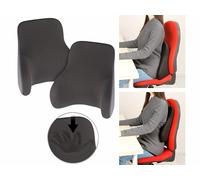 Newgen Medicals 2 coussins ergonomiques dorsaux en mousse à mémoire de forme