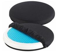 Newgen Medicals : 2 coussins pivotants 360° en mousse avec gel rafraîchissant G