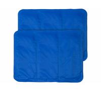 Newgen Medicals 2 sur-oreillers rafraîchissants - 30 x 40 cm - Bleu