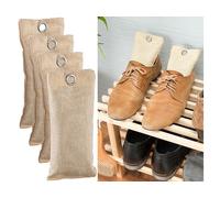 4 sachets rafraîchisseurs 75 g au charbon actif de bambou [Newgen Medicals]