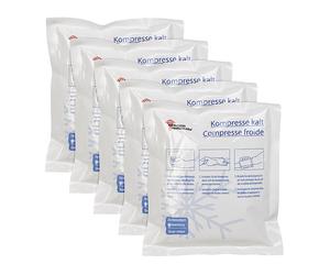 Newgen Medicals 5 compresses réfrigérantes à usage unique 15 x 25 cm
