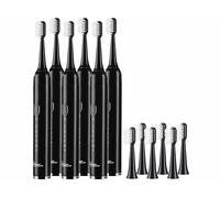 Newgen Medicals 6 brosses à dents électriques soniques rechargeables SZB-300 avec 5 modes