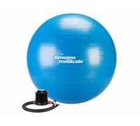 Newgen Medicals Ballon de gym 65 cm - coloris bleu