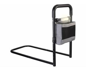 Newgen Medicals Barre d'appui pour lit lumineuse et réglable en hauteur