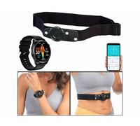 Newgen Medicals Montre fitness connectée SW-500 avec ceinture thoracique