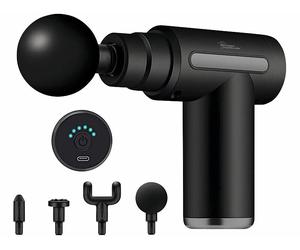 Newgen Medicals Pistolet de massage compact avec 4 embouts