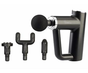 Newgen Medicals Pistolet de massage sans fil avec 4 embouts et 6 niveaux