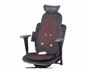 Newgen Medicals Sursiège de massage shiatsu chauffant et vibrant MA-500 12V / 220V
