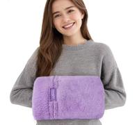 NEWGO Coussin de chauffage micro-ondes pour la main, Therapie thermique humide Chauffeur de main pour le soulagement du tunnel carpal, Douleur arthritique, 11,8" X 18,9" (violet)