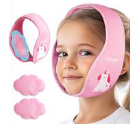 NEWGO Coussinets de refroidissement pour dents de sagesse, pour enfants - Avec deux sacs de lecture réutilisables pour TMJ (rose)