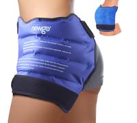 NEWGO Hanche Enveloppe de glace Pochette de glace réutilisable pour la thérapie par le chaud et le froid pour la bursite de la hanche, l'arthroplastie de la hanche et les douleurs des