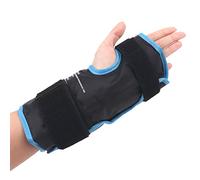 NEWGO Paquet de glace pour poignet et main, enveloppe réutilisable en gel pour les blessures, pour le canal carpien, la polyarthrite rhumatoïde, les gonflements, les contusions, les entorses (noir)