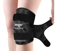 NEWGO Poche de Glace Genou - Réutilisable Chaud/Froid, Noir