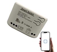 Newgoal 1 canal smart WiFi relay switch module USB 5V / AC85V-250V, prise en charge du contrôle Bluetooth, télécommande de l’application eWeLink, adapté pour Alexa Google Home