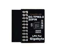 NewHail Module TPM2.0 LPC 20 broches avec Infineon SLB9665 pour carte mère Gigabyte compatible avec GC-TPM2.0