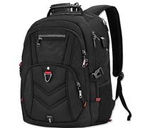 NEWHEY Sac à Dos Ordinateur 18.4 Pouces Homme Imperméable avec USB Charging Port Sac a Dos PC Portable Grande Capacité 18 Pouces Voyage d'affaires Collège