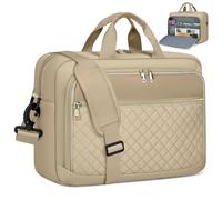 NEWHEY Sacoche pour Ordinateur Portable Femme 17.3 Pouces Grand Sac Pc Ordinateur Portable Sacoche Porte Document pour Travail Affaires Université