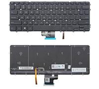 NewHigh Dell Laptop Keyboard with Backlit (Without Frame) for Dell Precision M3800 XPS 15 9530 PK130YI2A00 V143725AS1-US 0HYYWM US Layout Black Color