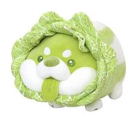 Newhope Jouet en Peluche Veggie Dog de 40 cm, Animal en Peluche Shiba Inu, Peluche Douce et Moelleuse, Coussin câlin - Cadeau pour Tous Les âges et Occasions