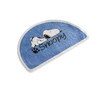 Newhope Tapis antidérapant pour Porte de Salle de Bain Snopy dort, Tapis de Sol 50 * 80 cm, Tapis de Sol drôle, Tapis de Porte intérieur Absorbant Tapis de Sol Toilette Dessin animé Simple et Mignon