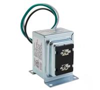 Newhouse Hardware 40TR Transformateur de sonnette filaire 24 V 40 VA pour alimenter plusieurs sonnettes intelligentes et thermostats Doré