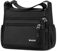 NEWIROVE Sac Bandoulière Femme Léger Sac En Bandoulière Femme Imperméable Sac Multipoches Sac Besace Femme Homme Nylon Messenger Bag Sac A Main Femmes Bandoulieres Pour Voyage Achats École,M