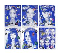 NewJeans - 1st EP [New Jeans] (Blubook Ver - Random) Log Book + Pin-Up Book + Phoning Manual Book + CD + ID Card + Sticker Pack + Photocards + Mini Poster + 3 Extra Photocards