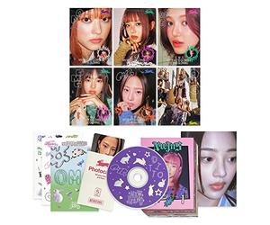 NewJeans - NewJeans - 1st Single [OMG] (Message Card Ver - Random Ver) Out Box + Message Cards + Photobook + Lyrics + CD + Photocards + Sticker + 1 PVC Card