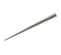 NewkeepsR Broche d'insertion conique en acier 316L d'épaisseur 0,8mm/1,0mm/1,2mm/1,6mm/2,0mm/2,5mm/3,0mm pour oreille/nez/nombril/mamelon/lèvre/sourcil, étirement du piercing Outil Assistant Kit