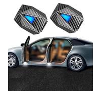NewL 2X Projecteur à LED sans Fil pour Porte de Voiture, Logo personnalisé, lumière d'accueil, Ombre fantôme - Accepter Le Logo Dynamique personnalisé