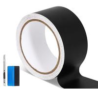 NewL Autocollant en vinyle noir mat - Auto-adhésif - Pour habillage de fenêtre, porte de voiture - 10 cm x 900 cm