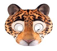 NewL Demi-masque d'Halloween en forme d'animal 3D pour homme et femme (Léopard -2)