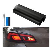 NewL Film Vinyle Teinté Autocollant pour Phares, 40 x 150 cm, Noir Mat | Outil de pose inclus, extensible, résistant au lavage, sans résidu collant, pour phares, feux arrière et antibrouillards auto