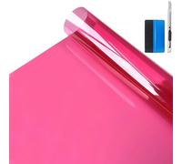 NewL Film Vitre Auto Pet Auto-Adhésif Protection UV 99% Rose