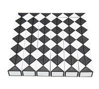 NewL Magic Snake Twist Puzzle pour enfants Magic Snake Cube, Mini Snake Cube Speed Cube Couleur aléatoire (144 pièces), Noir, Rouge, Vert, Bleu