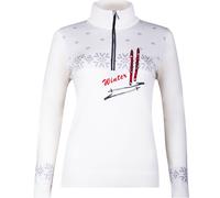 Newland Femme t-shirt de ski ENGELBERG white/pearl grey - L