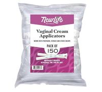 NewLife Naturals - Applicateurs jetables en plastique pour crème vaginale filetée par injecteur - Applicateur hygiénique Preseed Estrace P