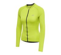 NewLine Core Bike Maillot à manches longues pour femme, vert, taille M