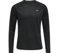 Newline Men Core Running T-Shirt L/S Homme, Noir, M