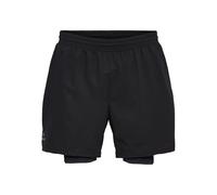 Newline Dallas 2in1 Shorts Hommes-Noir, Taille S